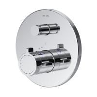 F85A45600 X-Joy Смеситель AM.PM встроенный с термостатом на 2 потребителя, хром