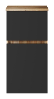 Шкаф Misty Ива 40 подвесной универсальный (графит), П-Ива05040-48