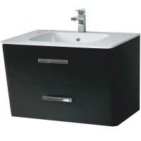 Тумба под умывальник Belux Марсель Н 60-02 Черный матовый