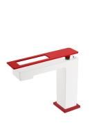 Смеситель для умывальника Boheme Q 141-WR White Red