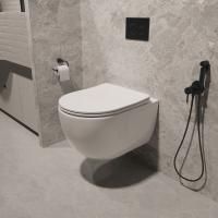 Унитаз подвесной Vincea Tornado Evo VT1-34ST, цвет белый, ультратонкое soft-close сиденье