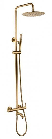 Душевая система Grocenberg GB7099 золотой брашированный