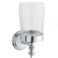 Стакан для зубных щеток Boheme Vogue Bianco 10134 Хром