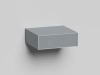 Подвесной модуль Salini Armonia 600x200 без выреза под сифон, сталь, 27A.1.600.200.11.0