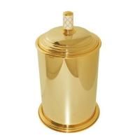 Ведро для мусора Boheme Murano 10907-W-G Золото