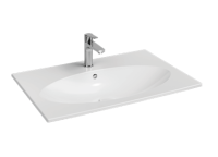 Раковина Isvea SistemaX Clear 81 см цвет белый 10SX50080SV