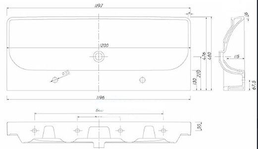 Раковина для ванной Kolo Traffic L91520900 двойная, белая