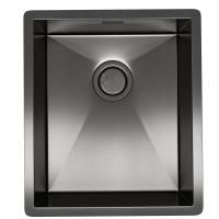 Кухонная мойка Reflexion Como RX2038BL оружейная сталь