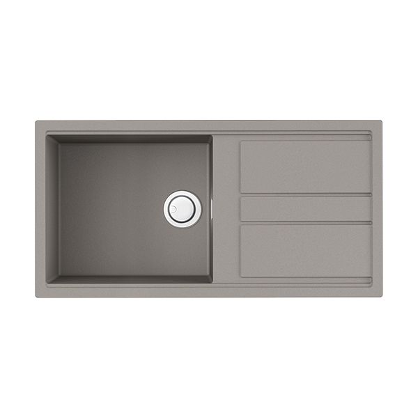 Кухонная мойка Omoikiri Kitagawa 100-GR Artceramic leningrad grey 4993788