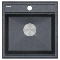 Мойка Paulmark STEPIA 50 PM115051-DG 510х500х190 мм, IT-GRANIT, графит