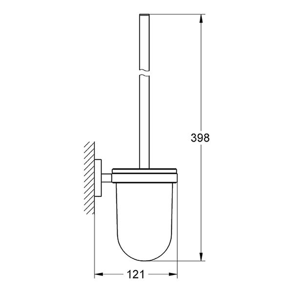 Ершик Grohe Essentials 40374001