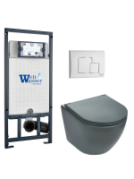 Комплект инсталляции с унитазом Weltwasser MARBERG 507 + MERZBACH 041 MT-GR + MAR 507 SE GL-WT
