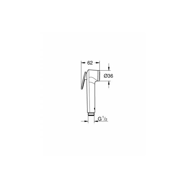 Гигиенический душ Grohe Tempesta-F Trigger Spray 30 27512001