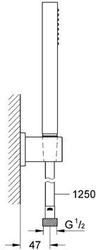 Душевой гарнитур Grohe Euphoria Cube (27702 000)