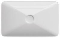 Раковина ISVEA SistemaY Clear накладная 600*377*127 цвет белый матовый 10SY50060SV-2L