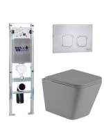 Комплект инсталляции с унитазом Weltwasser AMBERG 350 ST + GELBACH 041 MT-GR + AMBERG RD-MT CR