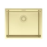 Мойка Paulmark LASSAN 54 UNI LA54-LG 540х440х200 мм, нержавеющая сталь, светлое золото