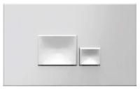 Клавиша смыва ISVEA Axis Piazza для унитаза  246*26*164  белый матовый 54MJ0111I