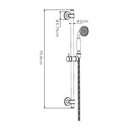 Душевой гарнитур Gappo G8017-4