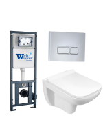 Комплект инсталляции с унитазом Weltwasser MARBERG 410 + KEHLBACH 004 GL-WT + MAR 410 SE-CR