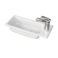 Раковина из литьевого мрамора Taliente 50 см 4627173210607 мебельная цвет белый