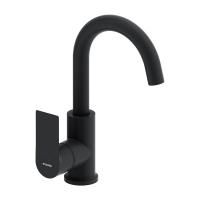 470220300 Apollo Смеситель для умывальника Damixa с поворотным изливов, черный