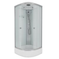 Душевая кабина Niagara Eco E90/26/MT (90х90х215) средний поддон(26см),стекло матовое,4 места