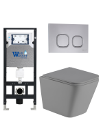 Комплект инсталляции с унитазом Weltwasser AMBERG 506 + GELBACH 041 MT-GR + AMBERG RD-CR