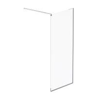W84WI-90-F1-MTE Душевая перегородка AM.PM Func 90x200, стекло прозр. 8 мм + покрытие, профиль мат хром