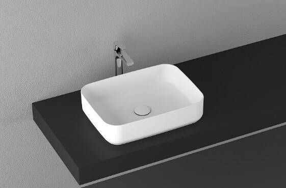 Раковина ISVEA Infinity накладная 500*360*120 цвет белый матовый 10NF65050SV-2L