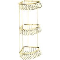 Полка корзина Boheme Imperiale 10428 угловая Золото
