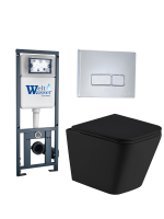 Комплект инсталляции с унитазом Weltwasser MARBERG 410 + GELBACH 043 MT-BL + MAR 410 SE CR
