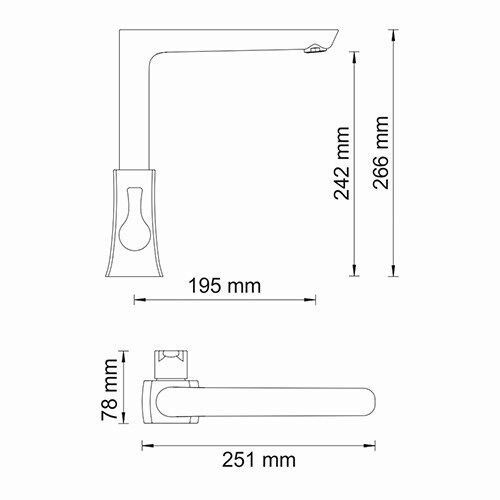 Смеситель для мойки Wasserkraft Berkel 4807