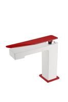 Смеситель для умывальника Boheme Q 141-WR-Q2 White Red