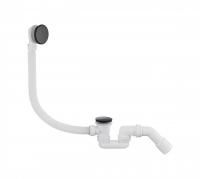 Автоматический сливы-перелив для ванны Grocenberg GB230 Чёрный матовый