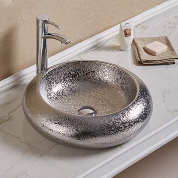 Раковина MELANA MLN-7031ASS (серебро)