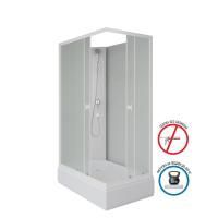 Душевая кабина Niagara Promo P110/80/26Q/MT/BK (110х80х200) 4 места