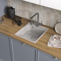 Кухонная мойка Reflection Quadra RF0243GR, серый