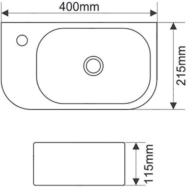 Раковина Melana MLN-78204L