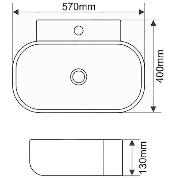 Раковина Melana MLN-T40152 (А171)