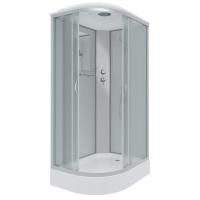 Душевая кабина Niagara Classic NG-3312-14R (120х80х215) низкий поддон(13см),стекло матовое,3 места