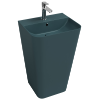 Раковина ISVEA Sott'Aqua напольная 500*420*830 цвет изумрудный матовый 10SQ37001SV-2P