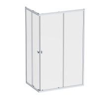 W87G-403-12080-MT Sunny Душевое ограждение AM.PM прямоугольное, раздвижн двери 120x80 серебро,стекло прозрачн