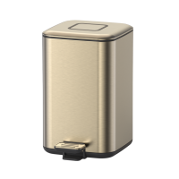 Ведро квадратное Boheme золото матовое, 10948-MG