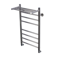 Полотенцесушитель водяной Comfysan Люси (Luce) W-8 80/40 с полкой, хром