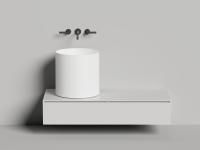 Раковина накладная Salini ARMONIA ROUND 03 покраска по RAL полностью, 130423MF