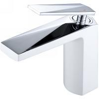 Смеситель для раковины Boheme Venturo 371-w Белый Хром