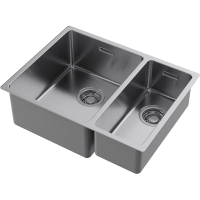 Кухонная мойка Omoikiri Tadzava 58-2-U/I-L Ultra 15-IN нерж. сталь/нержавеющая сталь 4997118