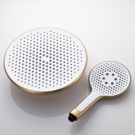 Душевая система Rose R3936G, золотой сатин