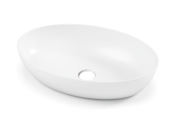 Умывальник Турин 610 Эллипс, Белый